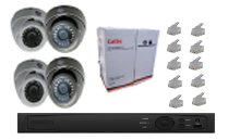 NDAA Compliant 4-Camera (6 Megapixel) 8MP IP HD NVR Kit JIP-NVRK8MP-4BC