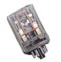 12 VDC Plug-In Relay, High Current, NTE, R02-11D10-12-Timers & Relays-NTE-Jayso Electronics