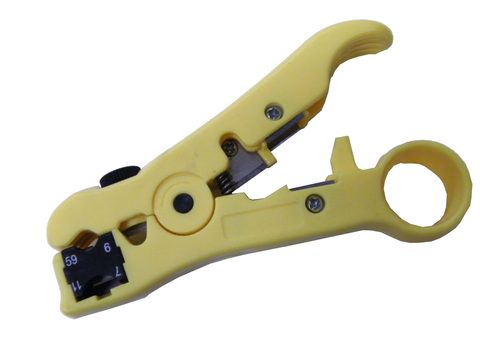 3-in-1 Rotary Coaxial Cable Stripper JUS-3X1-Tools-Jayso-Jayso Electronics