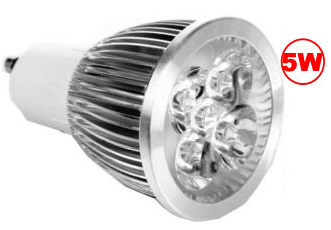 5 Watt LED Spotlight, Bi-Pin, EC-GU10S-5W-LED Lighting-EC-Default-Jayso Electronics
