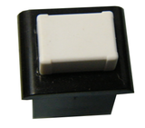 Replacement Rectangular Plastic Intercom Push-Button w/ 2 Screw Terminals JIB-008-W2