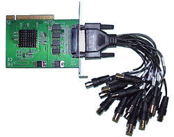 DigiVue 16-Channel PCI DVR Card Digital Multiplex 30fps Motion Wavelet Video Recording EDV-016-Security Cameras & Recorders-EC-Jayso Electronics