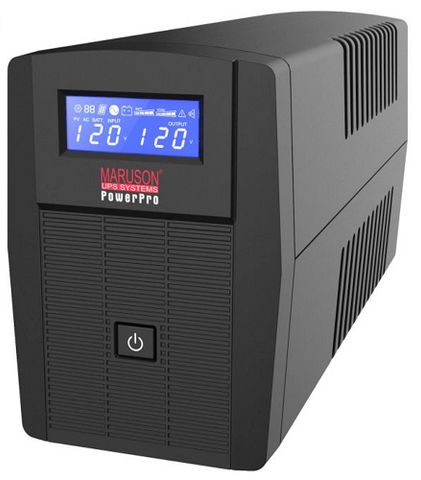1000VA/600W UPS Battery Backup  W/ Surge Protection For Computers & Electronics JPRO-1000LCD