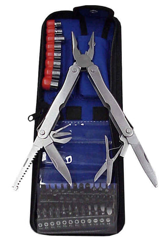 11 Function Folding Tool With 56 Pc. Driver Set JCT-466-Tools-Various-Default-Jayso Electronics