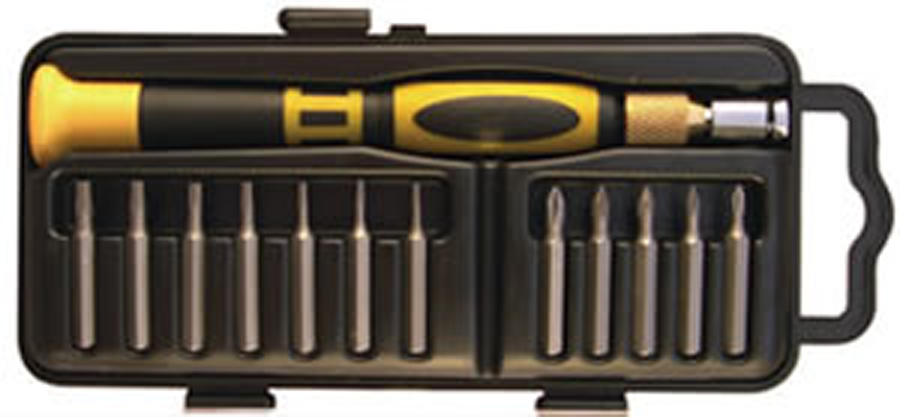 13 Pc. Micro Miniature Screwdriver Set JPT-19102-Tools-Various-Jayso Electronics