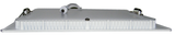 15 Watt, 7.7" Square Dimmable LED Panel Light with Driver EC-SPLED-15W-3000K-D-LED Lighting-Elyssa Corp.-Jayso Electronics
