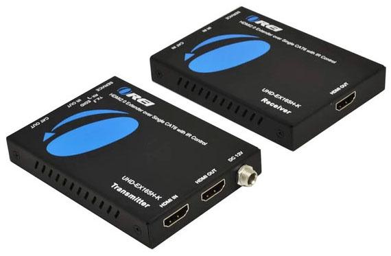 165 Ft. 4K UHD HDMI™ Extender Via Cat6/7 W/ HDR, IR, & EDID Control UHD-EX165H-K