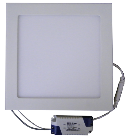 4 Watt, 4.25" Square Dimmable LED Panel Light with Driver EC-SPLED-4W-6000K-D-LED Lighting-Elyssa Corp.-Jayso Electronics