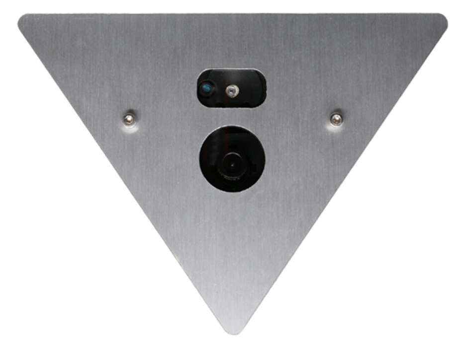 5MP NDAA Compliant, Triangular, Corner Mount, Elevator IP Camera W/ IR ...