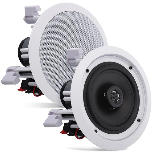 5.25" 2-Way In-Ceiling Speakers, Round, PDIC1651RD