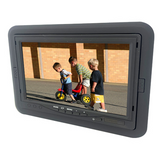 7" LCD Video Monitor, TFT Active Matrix 16:9 Wide Screen JMK-PLCD710