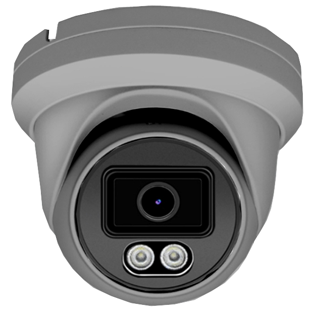 8MP Full Color Network Turret Camera, w/ Fixed 2.8mm Lens TI-NC518DL-XDA-28