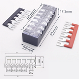 Barrier Bar Blocks with Cuttable Jumper Strips JBB-XP-JS