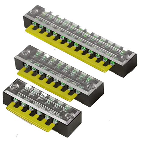 Barrier Bar Blocks with Cuttable Jumper Strips JBB-XP-JS