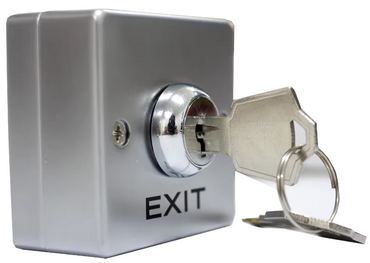 Exit Override Keyswitch (Flat Key) JEP-2x2FKS