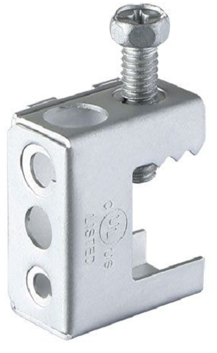 Galvanized Steel Beam Clamp; ⅛"~½" Beam BC-1812NV