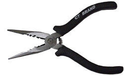 Long Nose Pliers, Cut/Crimp/Strip, 6.5", Cushion Grip JCT-346-Tools-CT-Default-Jayso Electronics
