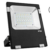 Outdoor LED Floodlight, 20 Watt, Sealed, Weatherproof, EC-WPLED-20