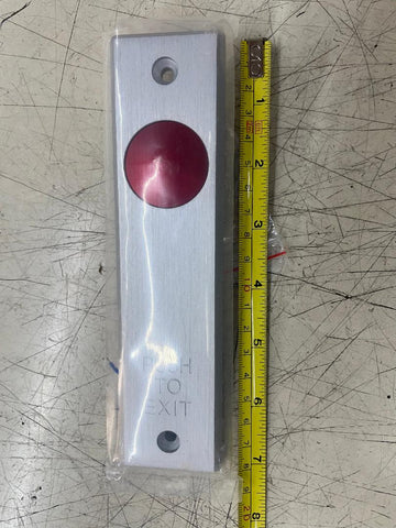 Push To Exit Switch, Heavy Duty, Mullion Mount, Long, LF1071