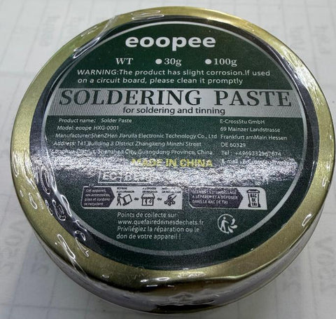 Soldering Paste 2 Oz. Jar JSP-30