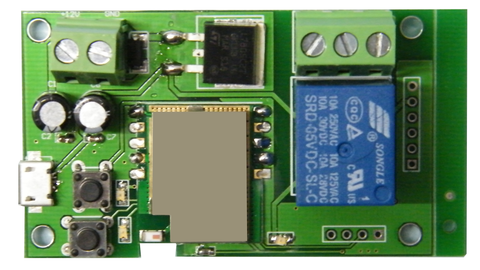 1-Channel WiFi Controlled Relay w/ Form “C” Contact for Android JWIFI-1RC-Timers & Relays-Various-Jayso Electronics