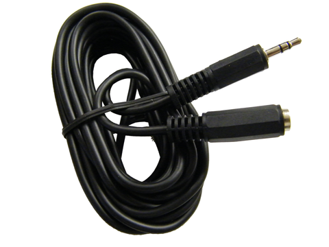 10' Mini Stereo Extension Cable, Mini Stereo Plug to Mini Stereo Jack, JA4-001-Home Theater & Audio-Various-Jayso Electronics
