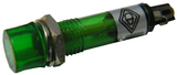 12 Volt DC Panel Mount Mini LED Indicator Lamps w/ Solder Tabs JLED-B10XMP-12V