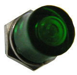 12 Volt DC Panel Mount Mini LED Indicator Lamps w/ Solder Tabs JLED-B10XMP-12V