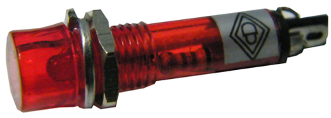 12 Volt Led Display 12 Volt DC Panel Mount Mini LED Indicator Lamps w/ Solder Tabs JLED-B1 ...