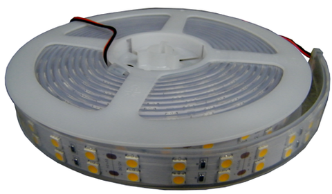 12V Weatherproof Single Color Dual Row LED Striplight, Super Bright, 5 Meter EC-SLED-DUAL