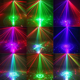 15 EYE RGB Disco DJ Laser Projector  w/ Remote JE-DJLP