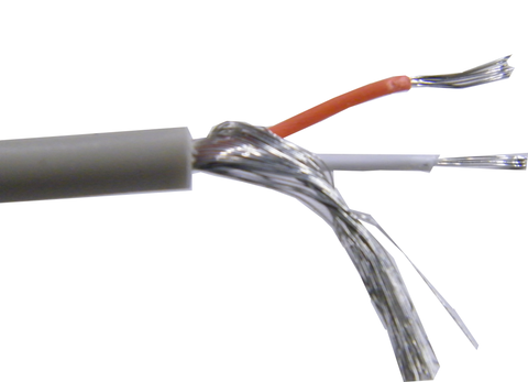2 Conductor Shielded Audio Cable 100' Spool JSC-70-2100-Access Controls-Various-Jayso Electronics