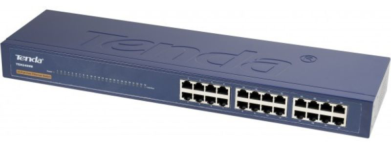 24 Port Desktop Fast Ethernet Switch TEH2400M-Computer & Accessories-Various-Jayso Electronics