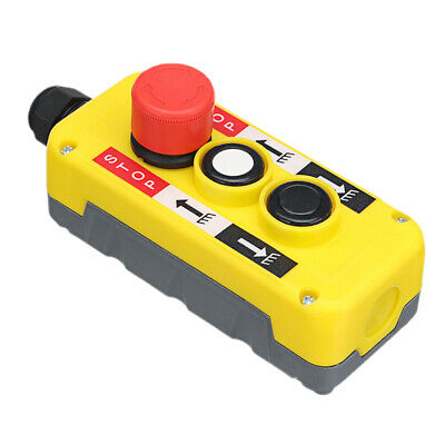 3-Button Industrial Weatherproof OHD/Crane/Hoist/Conveyor Control Switch JGD-SS2