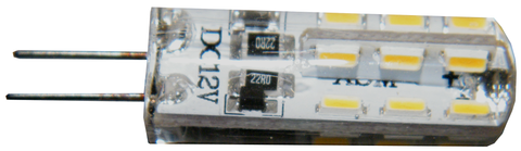 3 Watt, 12V 48 COB LED Array w/ 2-Pin (G4) Base JE-48LED-LED Lighting-Various-Warm White-Jayso Electronics