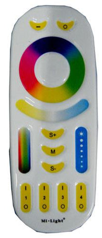 4 Zone RGB+CCT LED RF Touch Remote Control  JLED-ML-CTR4Z