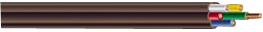 5 Conductor 18 Ga.Thermostat Wire JTW-185-Wire & Cable-Various-100 Ft-Jayso Electronics