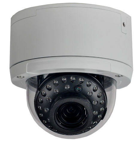 5 Megapixel HD TVI/AHD/CVI/CVBS (Analog) Vandal Resistant IR Varifocal Hybrid Dome Camera JEHY-VD5-5MP-Security Cameras & Recorders-EC-Jayso Electronics