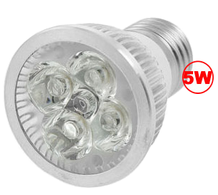 5 Watt LED Spotlight, Screw Base EC-FLED-5W-LED Lighting-EC-Default-Jayso Electronics