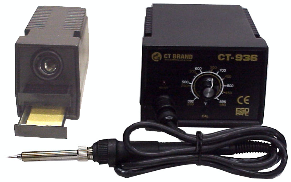 50W Pro Soldering Station, ESD Safe, Temperature Controlled JCT-936ESD-Tools-CT-Jayso Electronics