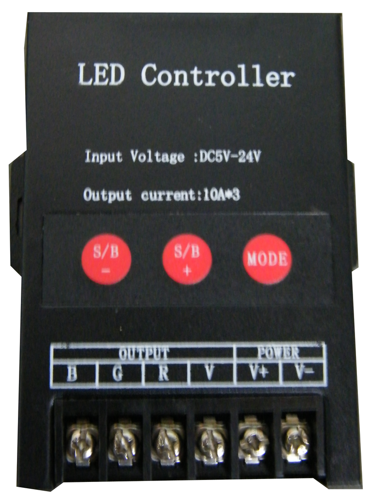 5~24 Volt 30A Pixel Light Controller EC-LED-RGBCTR-5-24V-LED Lighting-Various-Jayso Electronics