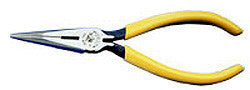 6 5/8" Long Nose Pliers, with Side Cutter KLEIN D203-6-Tools-Klein-Jayso Electronics