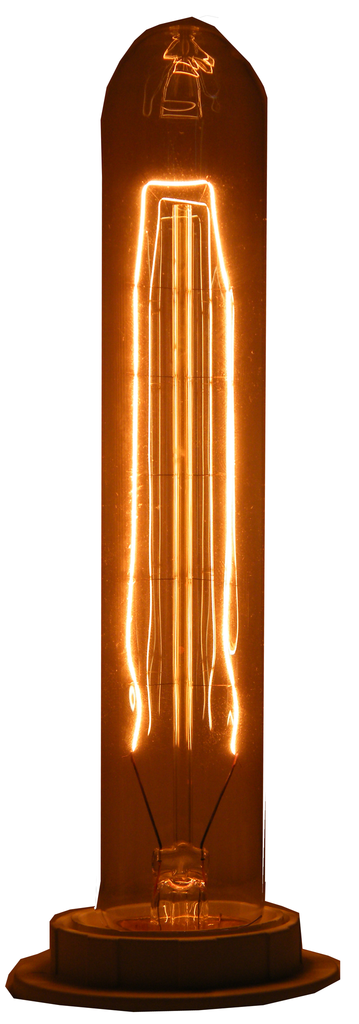 60W Edison Style T185 Tube Light Bulb with Ladder Fillament & E27 Base JE-EDI-E27-1-Lighitng-Jayso Electronics-Jayso Electronics
