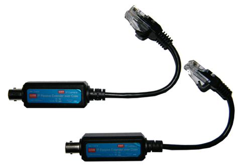 8MP Passive IP Camera Extender Via Coaxial Cable - Coax to CAT5 IP Video Adapter - JIP-8MPCXEXT-Security Cameras & Recorders-Elyssa Corp.-Jayso Electronics