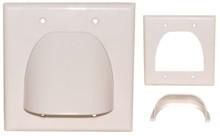 Canopy Wall Plate - Double Gang, Standard Design JCWP-1121-Home Theater & Audio-Various-Jayso Electronics