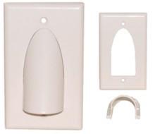 Canopy Wall Plate - Single Gang Standard Design JCWP-1111-Home Theater & Audio-Philmore-Jayso Electronics