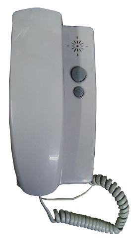 Handset Style Audio Apartment Station for ECVI-700K-2W 2-Wire Color Video Entry Intercom Kit ECVI-HS-Intercom Systems-Various-Jayso Electronics