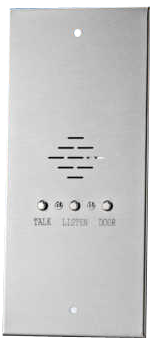 Intercom Apartment Station, Heavy Duty, Stainless Steel, Flush Mount, Large, ACE 302HD