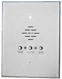 Intercom Apartment Station, Heavy Duty, Stainless Steel, Flush Mount, Large, Wide, ACE 301HD