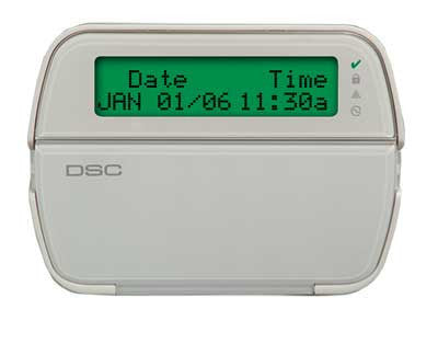 LCD Keypad, 64-Zone, Full-Message, for 632 & 832 Panels, DSC, PK5500RK-Alarm Systems-DSC-Jayso Electronics